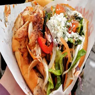 Döner Kebab Con Queso