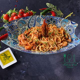 Spaghetti ai  frutti di mare, 350g