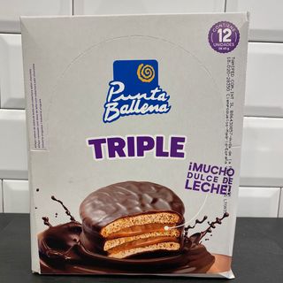 Alfajor Triple Punta Ballena Caja 12