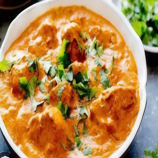 Lamb butter masala + arroz