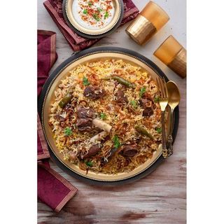 Mutton Pilau with 350ml Coca Cola Soda