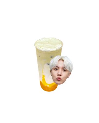 Mango Matcha Foam Latte J-HOPE.