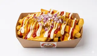 Patatas Con Cheddar Y Mix