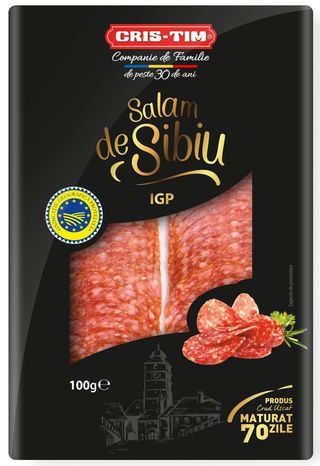 Salam De Sibiu IGP Cris-Tim 100g