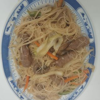 Fideos con ternera