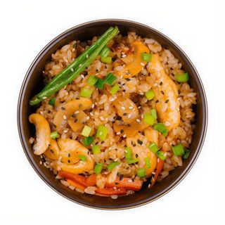 Arroz Frito Al Curry Estilo Indio