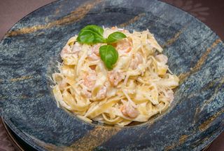 Tagliatelle cu creveți