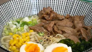 Ramen con manzo