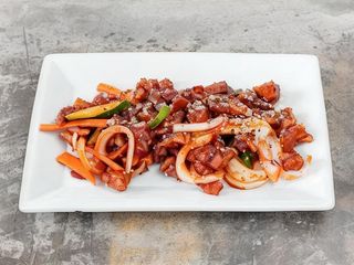 391. Pollo Crujiente Con Salsa Tailandesa