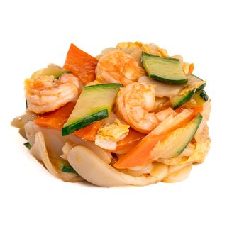 DY191. Gnocchi di riso con gamberi e verdure