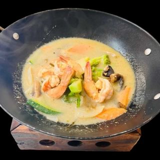 128 - Gamba Curry Verde