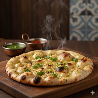 Garlic naan