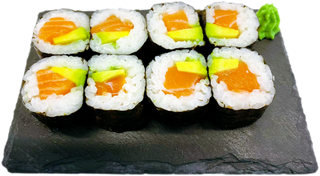 Maki Salmón Con Aguacate (8 Uds.)