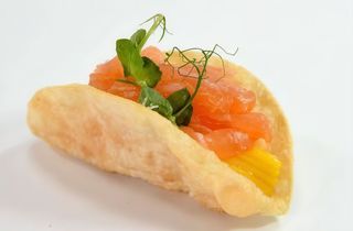 041 - Salmon taco
