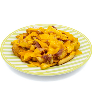 Patate fritte dippers cheddar e bacon