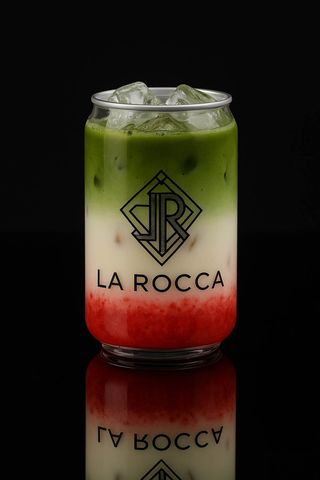 Strawberry Matcha Latte