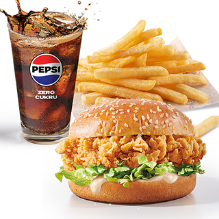 Zinger Burger Menu