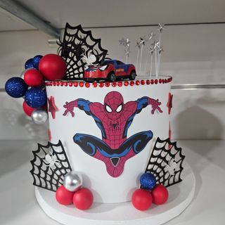Tarta spiderman