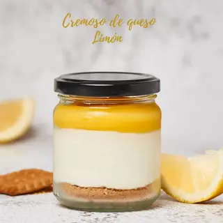 Cremoso de queso de limón 