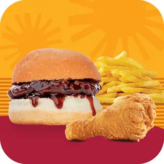 Chicken Value Burger Combo!
