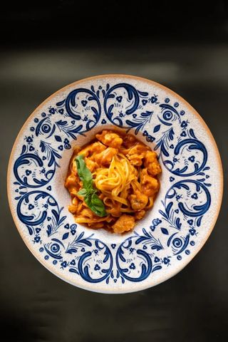 Tagliatelle cu somon