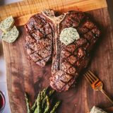Grilled T-bone steak