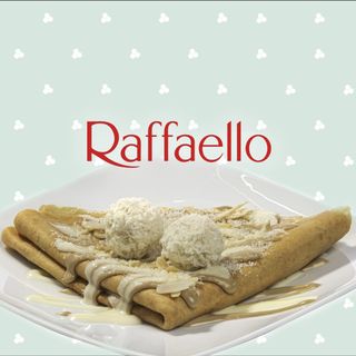 Crêpes special Raffaello
