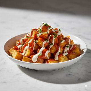 Patatas bravas (ración entera)