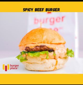 Spicy Beef Burger