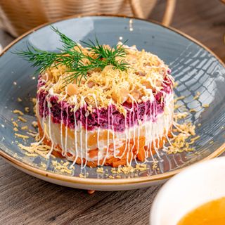 Салат "Семга под шубой"