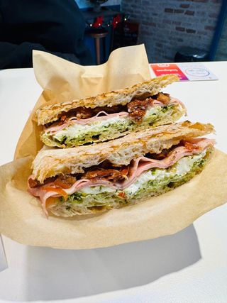 Focaccia De Mortadella