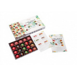 Cutie cu 20 praline belgiene Valentino Single Origin