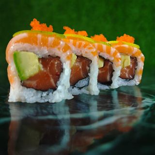 Uramaki salmone limone