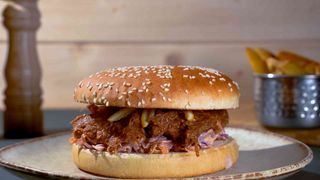  Meniu Pulled Pork Burger