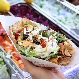 Kebab mega bułka amerykańska