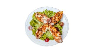 Sałatka chevre chaud