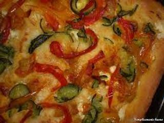 Focaccia alle verdure