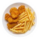 Plato combinado de Nuggets