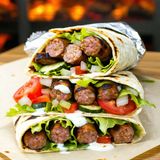 Double Shawarma (Sausage)