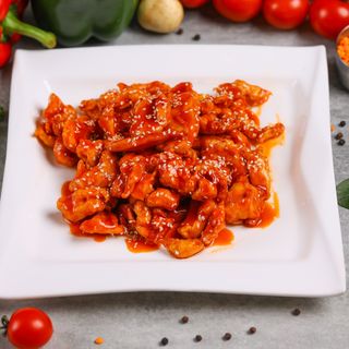Курица в кисло-сладком соусе