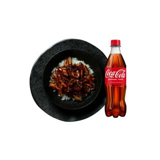 Teriyaki chicken bowl + Coca Cola 0.5l