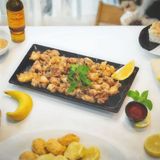 Tapa de chipirones baby a la andaluza