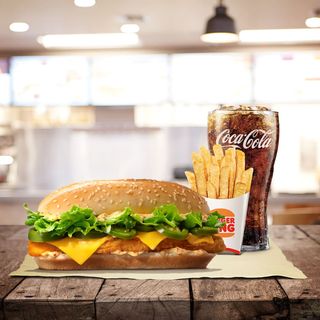 Long Chili Cheese Chicken Combo