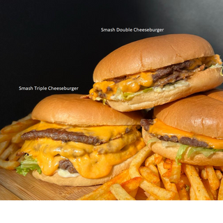Smash Triple Cheeseburger 