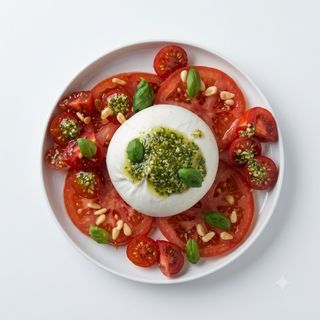Ensalada de burrata
