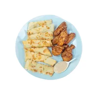 Bread Sticks and Buffalo Wings