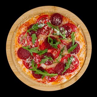 * Піца тортилья з папероні