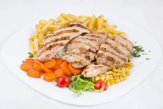 Pileće bijelo na žaru