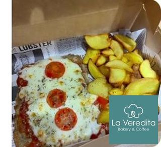 Milanesa De Ternera Napolitana Con Patatas O Ensalada