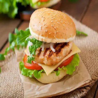 Hamburguesa De Pollo Cripsy